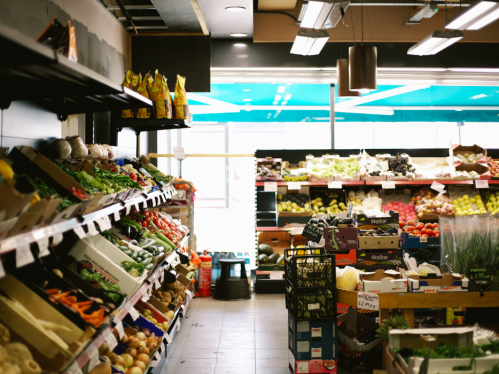 image of a grocery store