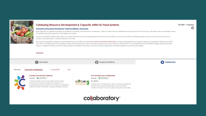 Collaboratory at Rutgers